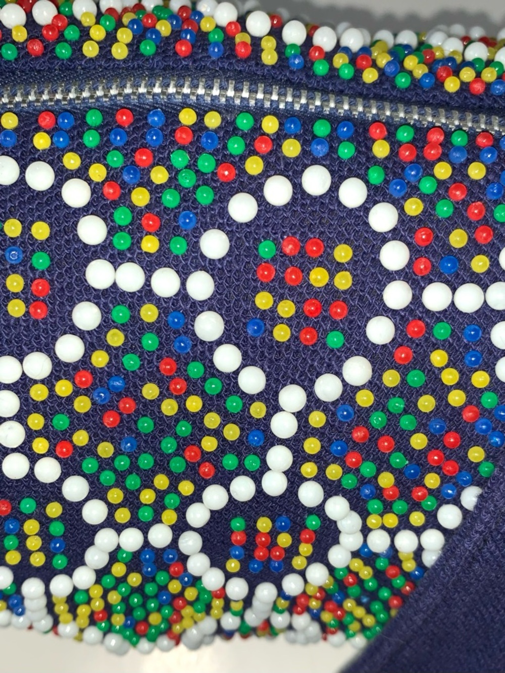 v i n t a g e :: Whimsical Candy Beaded Barrel Purse - Picture 5 of 14